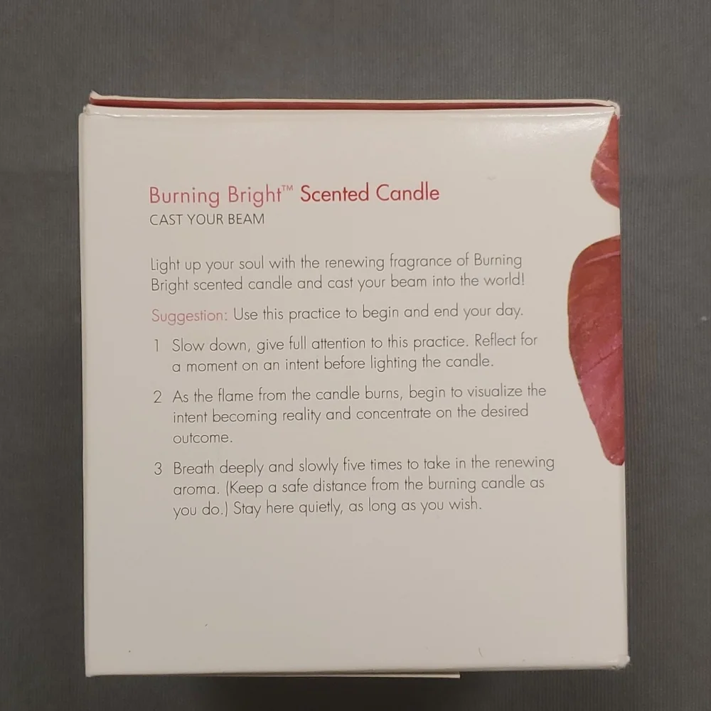 BURNING BRIGHT Emerge candle from Gold Canyon 7.5‎ oz